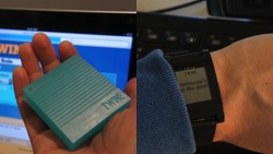 Twine and Pebble smartwatch